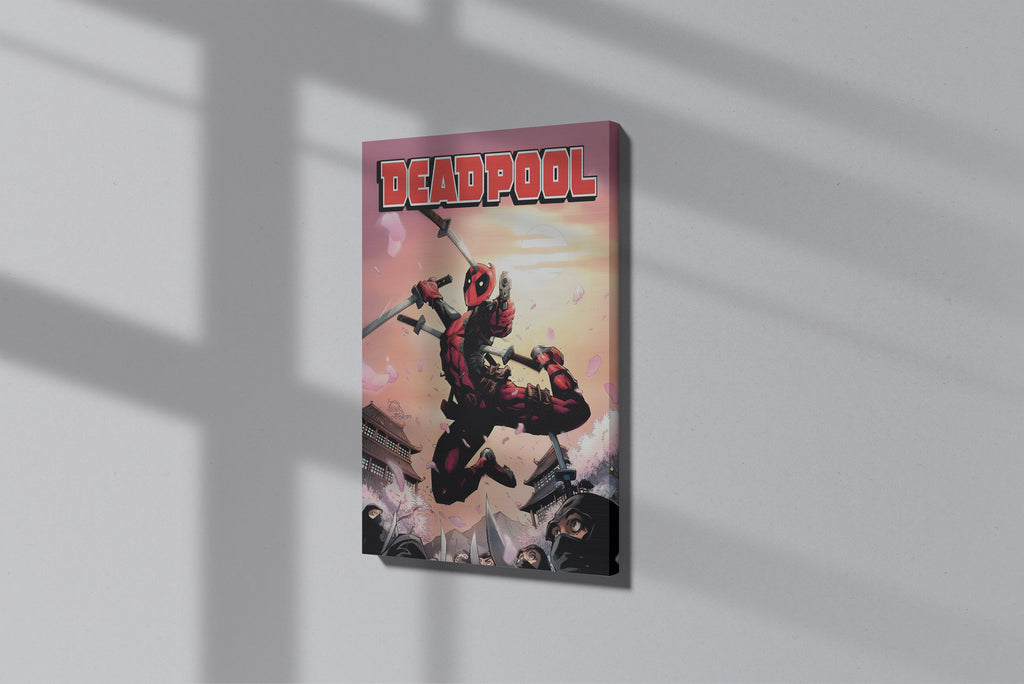 GeekCultcha Marvel Deadpool Premium Canvas Print