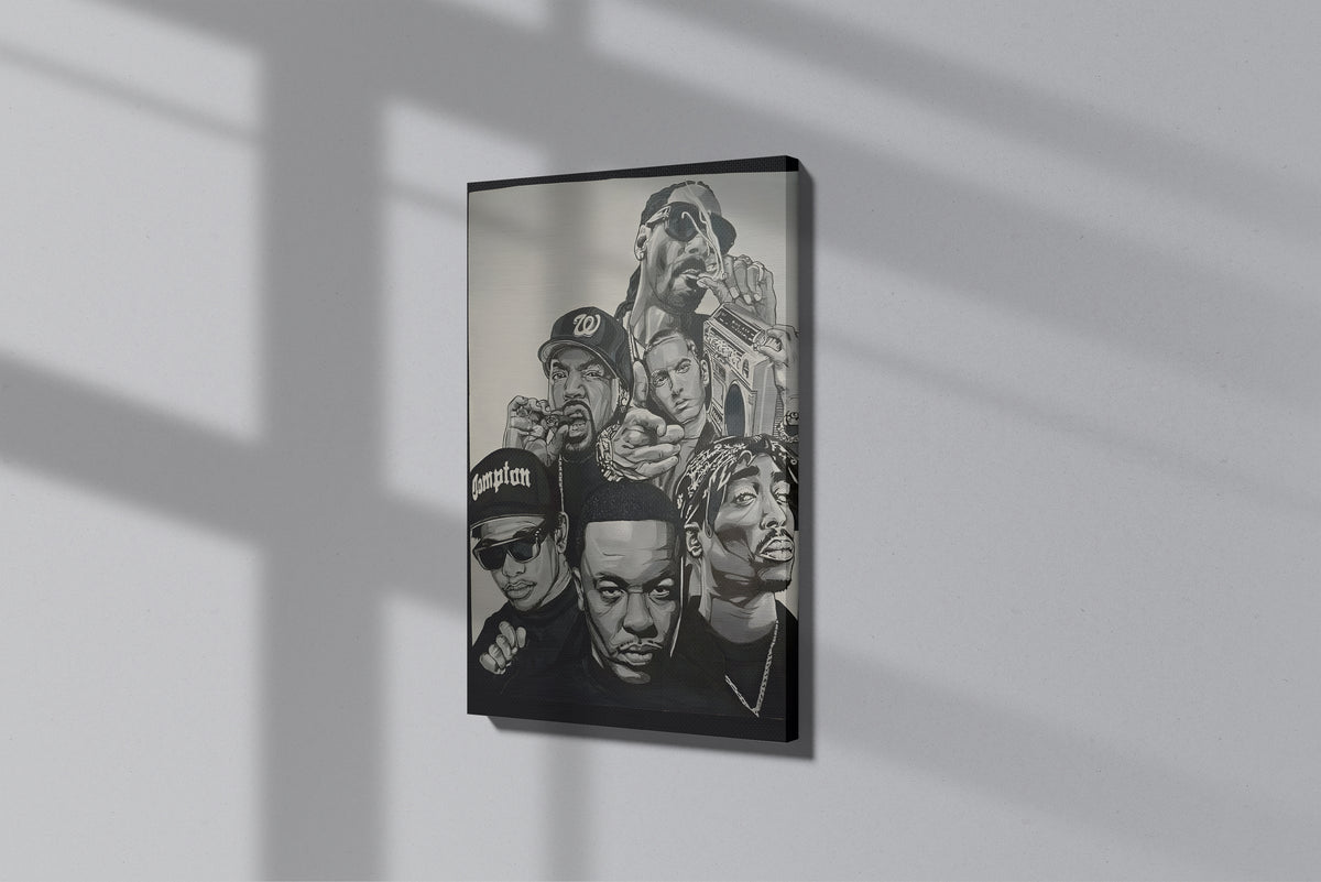 GeekCultcha Hip-Hop Icons Canvas Painting