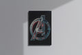 GeekCultcha Marvel Avengers Logo Premium Canvas Print