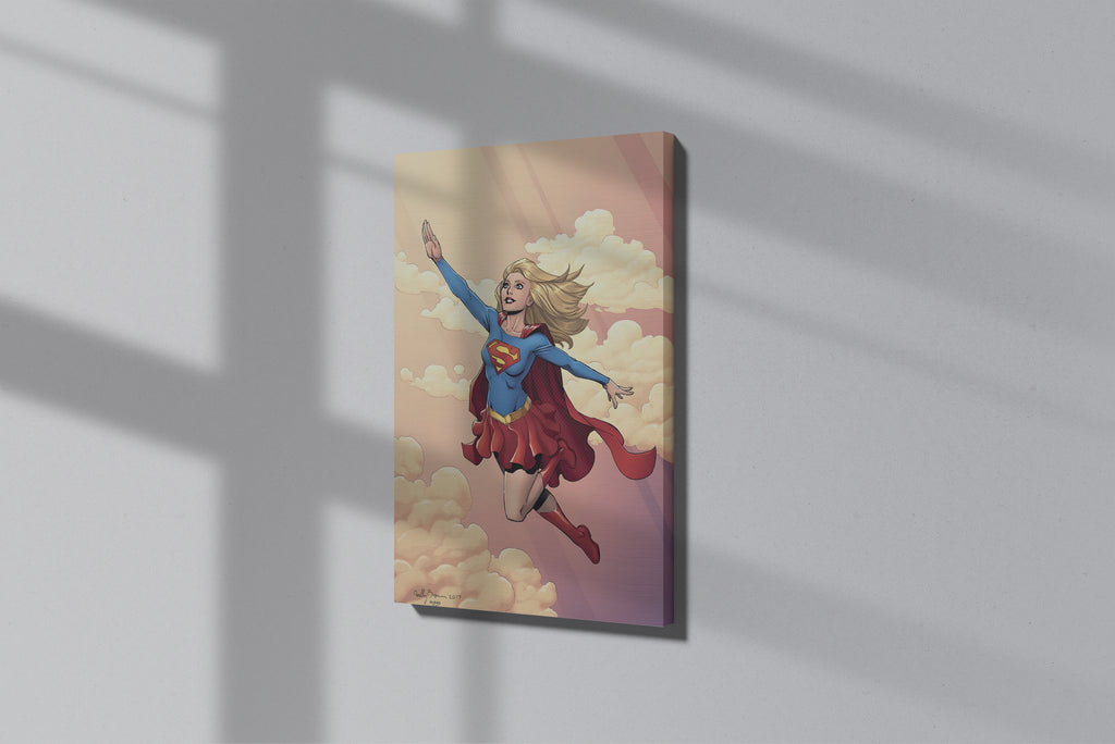 GeekCultcha DC Comics Supergirl Premium Canvas Print