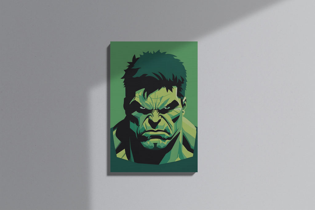 GeekCultcha Marvel Hulk Themed Premium Canvas Painting