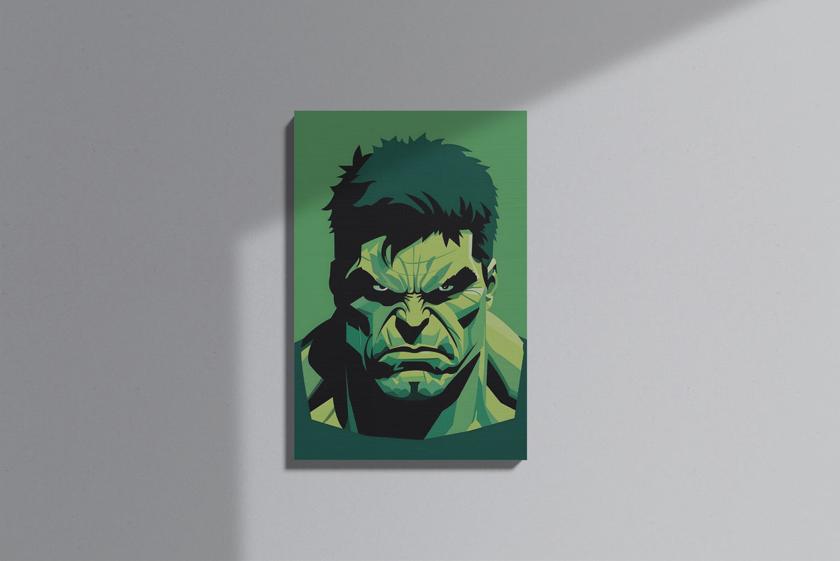 GeekCultcha Marvel Hulk Themed Premium Canvas Painting