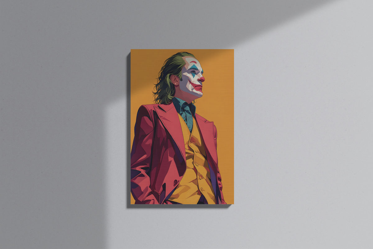 GeekCultcha DC Comics Joker Premium Canvas Print