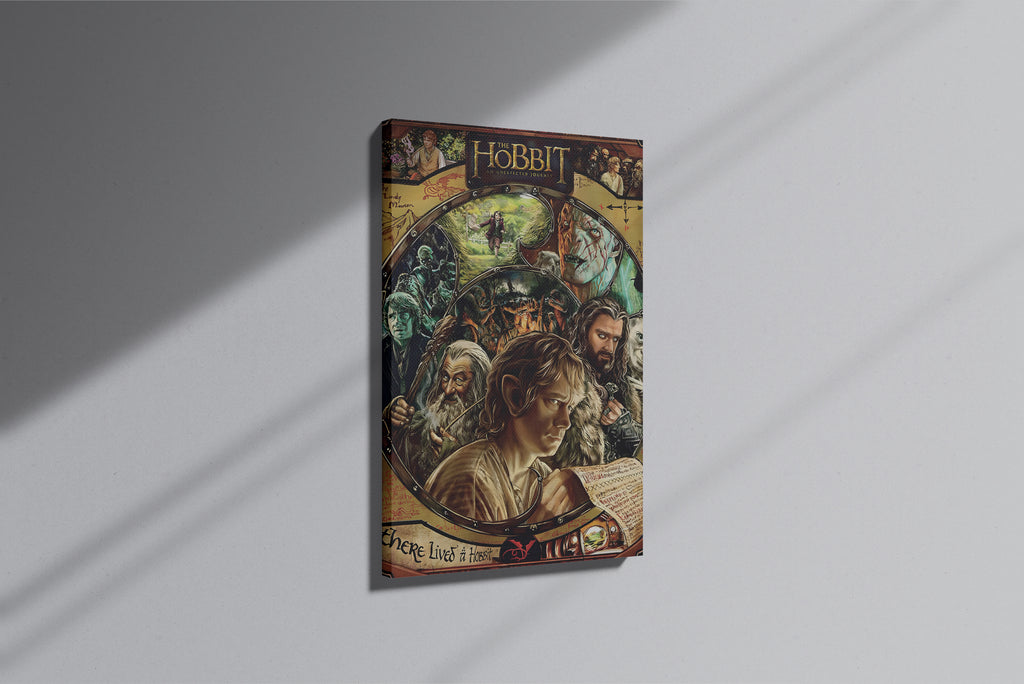 GeekCultcha The Hobbit An Unexpected Journey Themed Premium Canvas Print