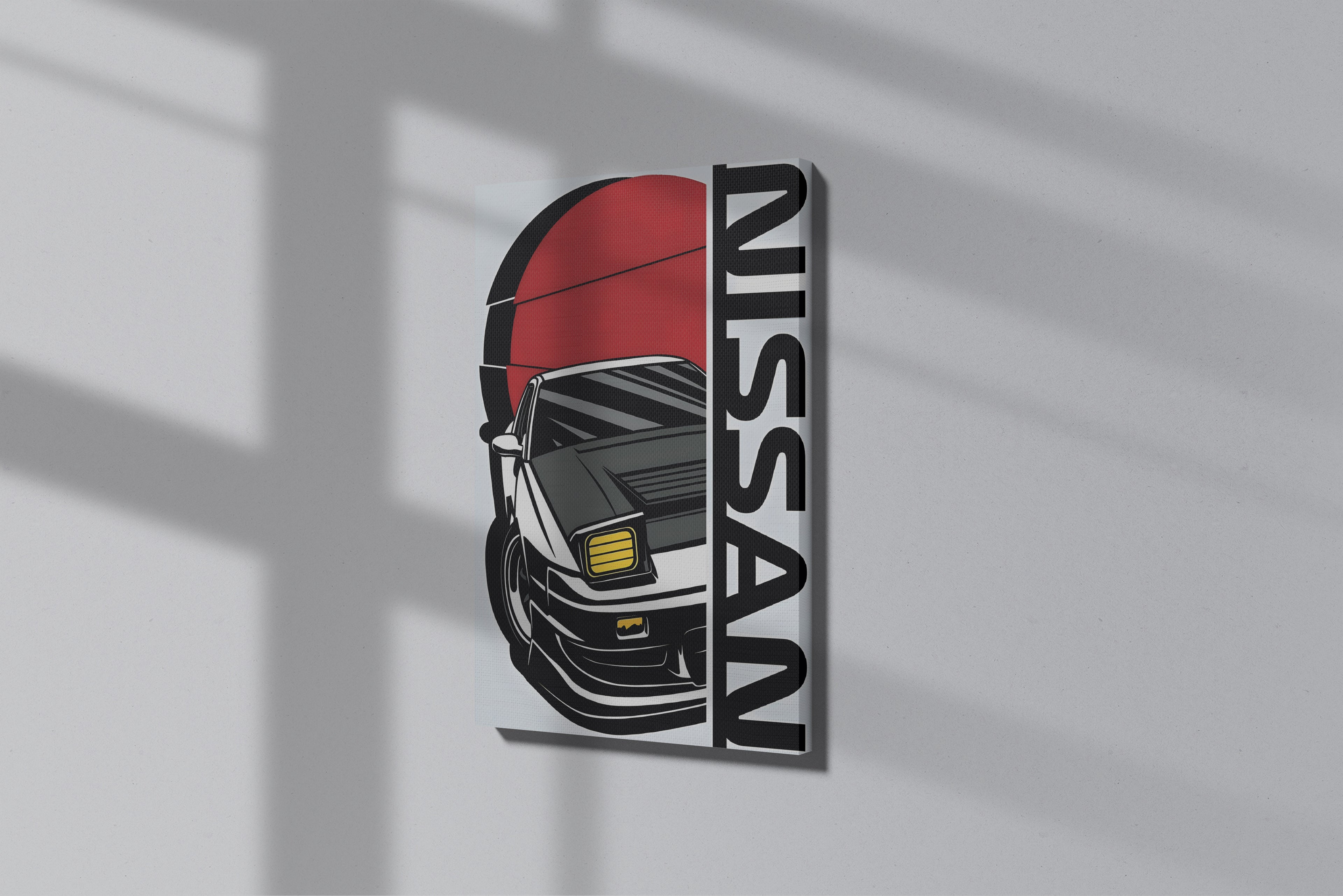 GeekCultcha Nissan Automotive Themed Premium Canvas Painting