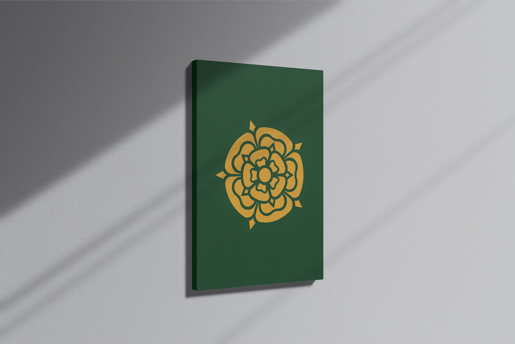 GeekCultcha House of York Badge Premium Canvas Painting