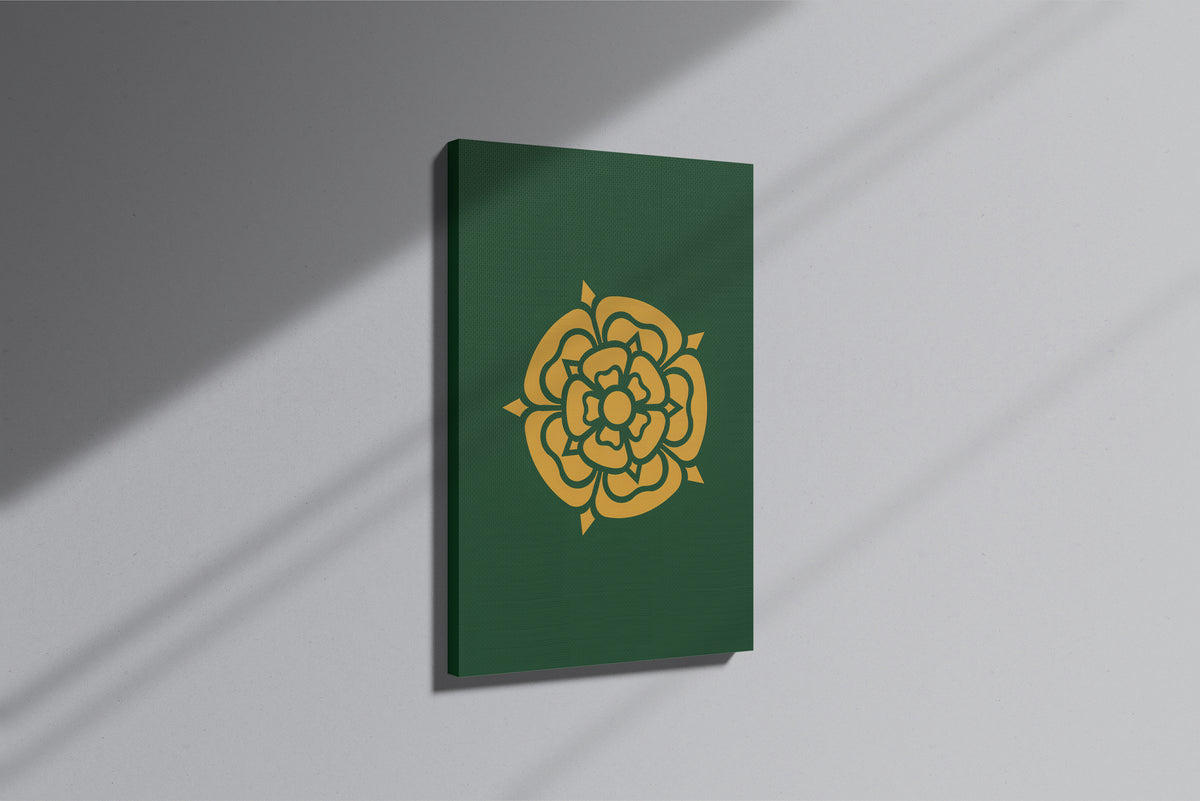 GeekCultcha House of York Badge Premium Canvas Painting
