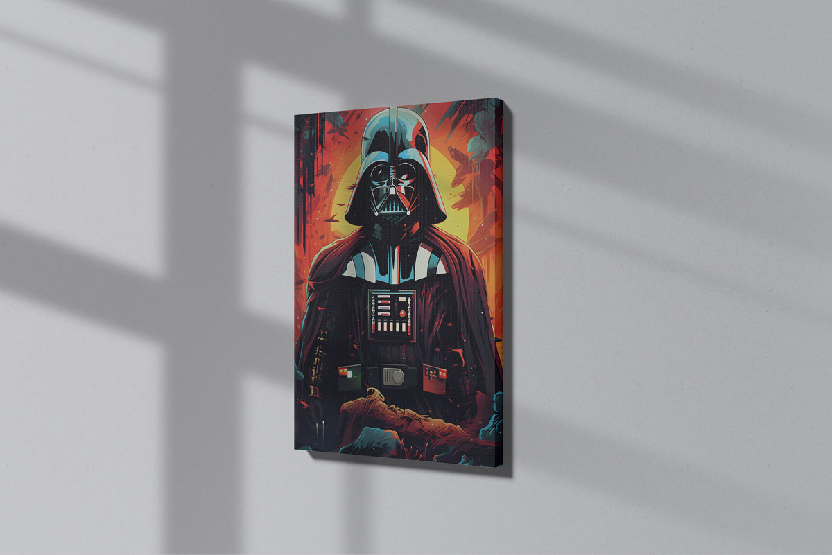 GeekCultcha Star Wars Darth Vader Premium Canvas Print