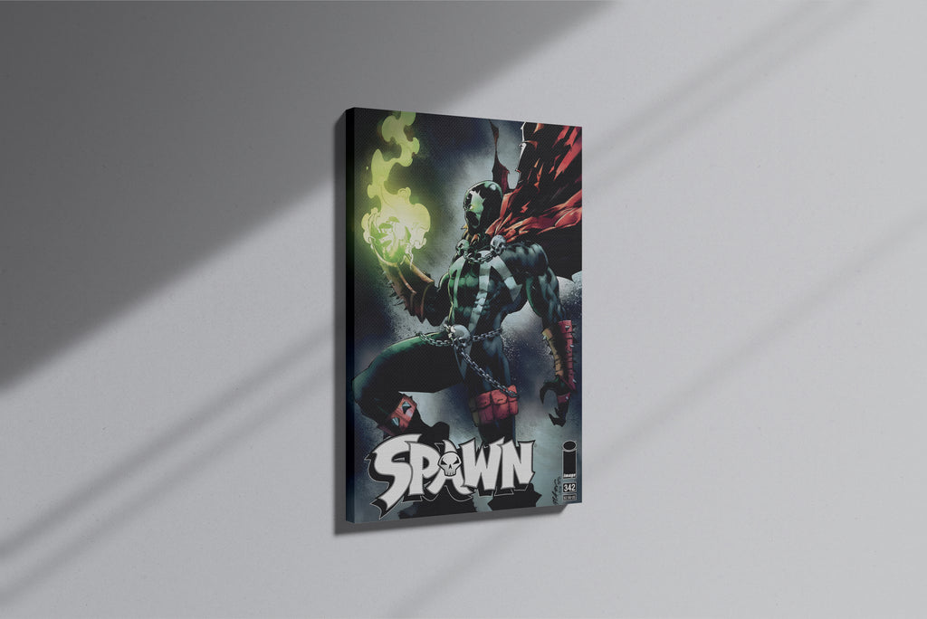 GeekCultcha Spawn Character Themed Premium Canvas Print