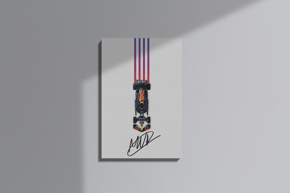 GeekCultcha Red Bull Racing Formula 1 Premium Canvas Print