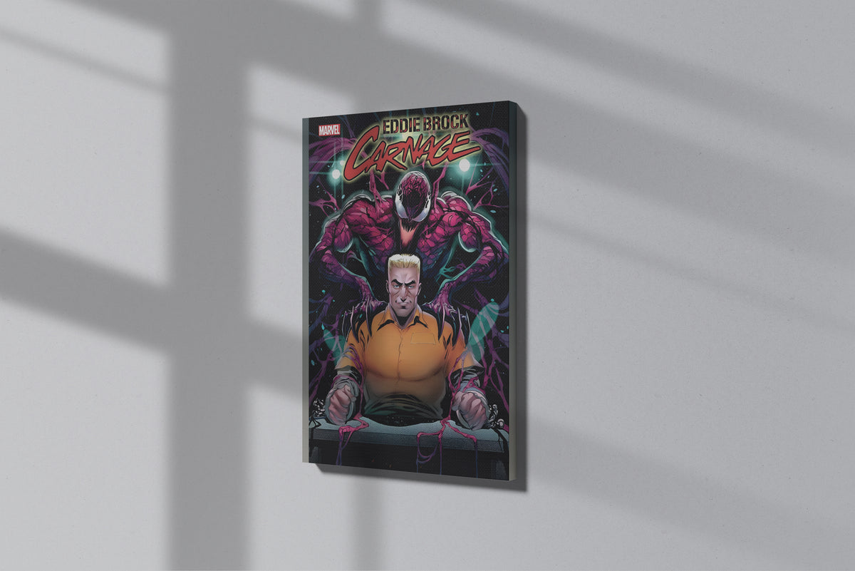 GeekCultcha Marvel Eddie Brock and Carnage Premium Canvas Print