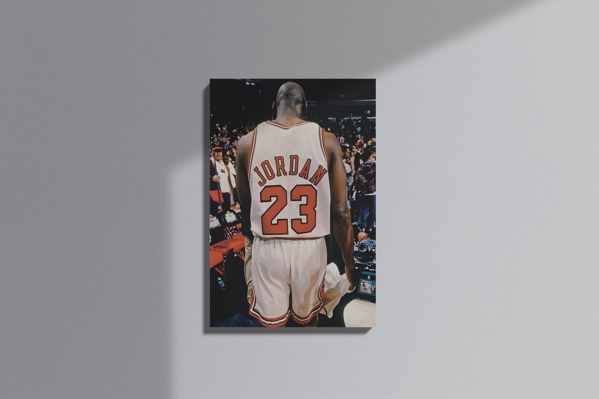 GeekCultcha NBA Michael Jordan Premium Canvas Print