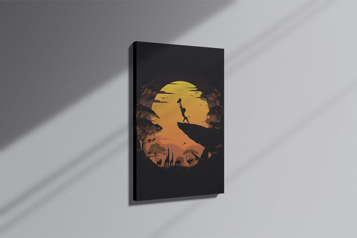 GeekCultcha Disney The Lion King Canvas Painting