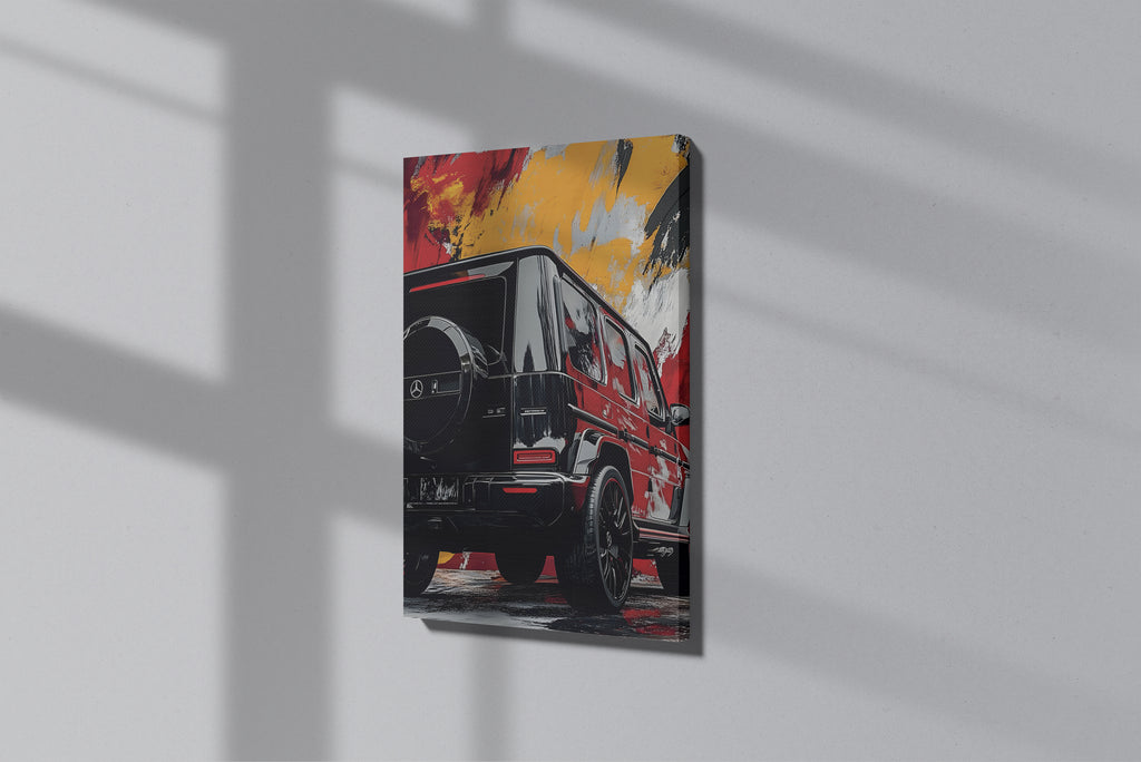 GeekCultcha Mercedes-Benz G-Class Modern Premium Canvas Print