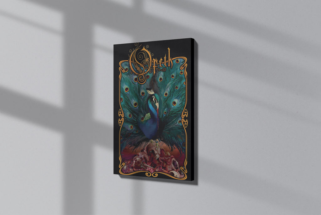 GeekCultcha Opeth Peacock Art Canvas Painting