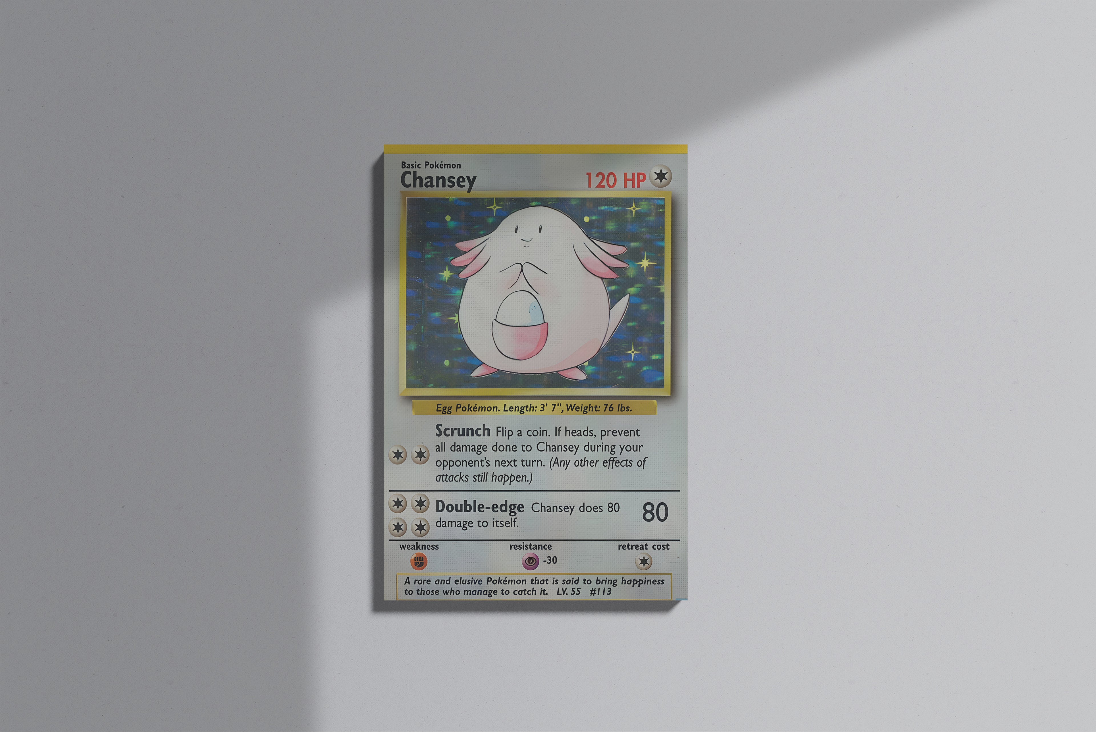 GeekCultcha Pokémon Chansey Premium Canvas Print