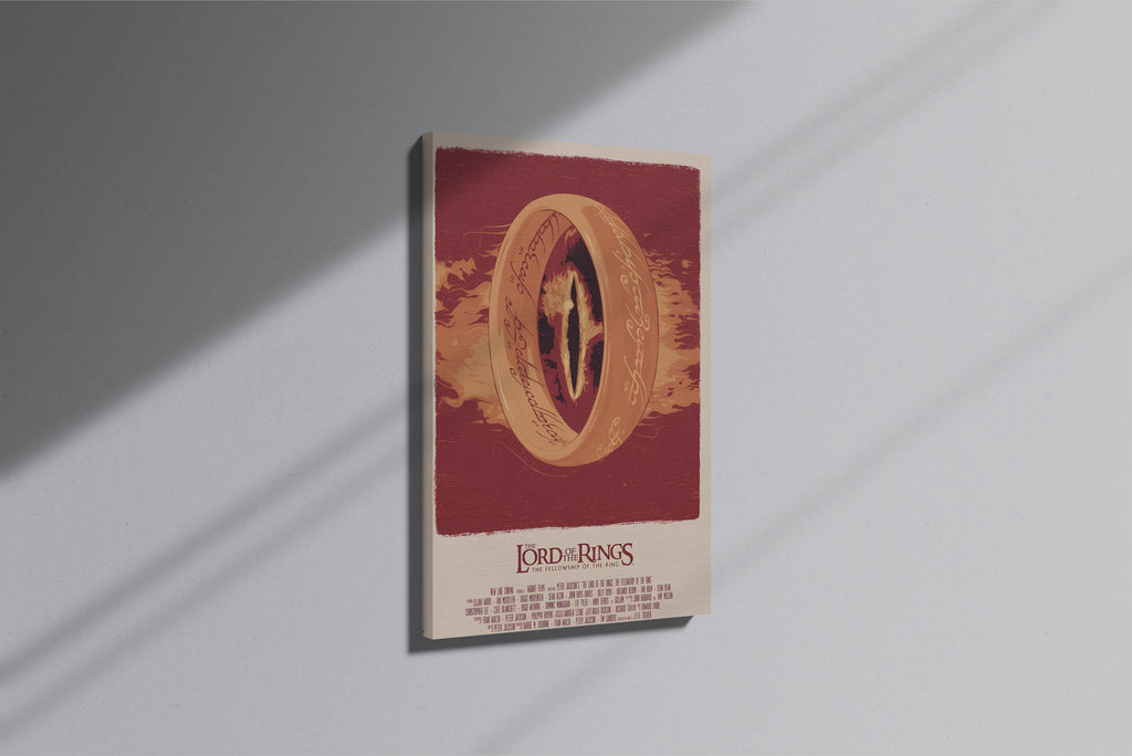 GeekCultcha The Lord of the Rings One Ring Premium Canvas Print