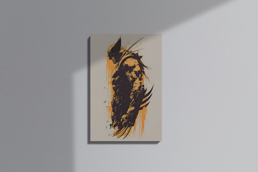 GeekCultcha Marvel Wolverine Premium Canvas Print