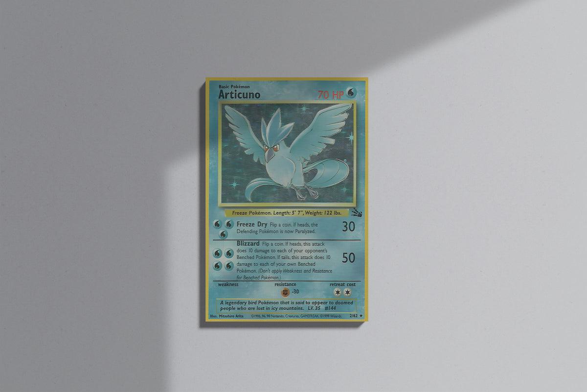 GeekCultcha Pokémon Articuno Premium Canvas Print