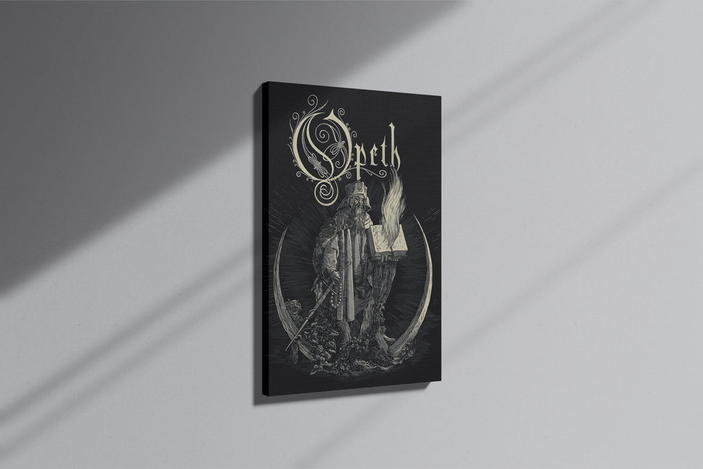 GeekCultcha Opeth Wizard Premium Canvas Print