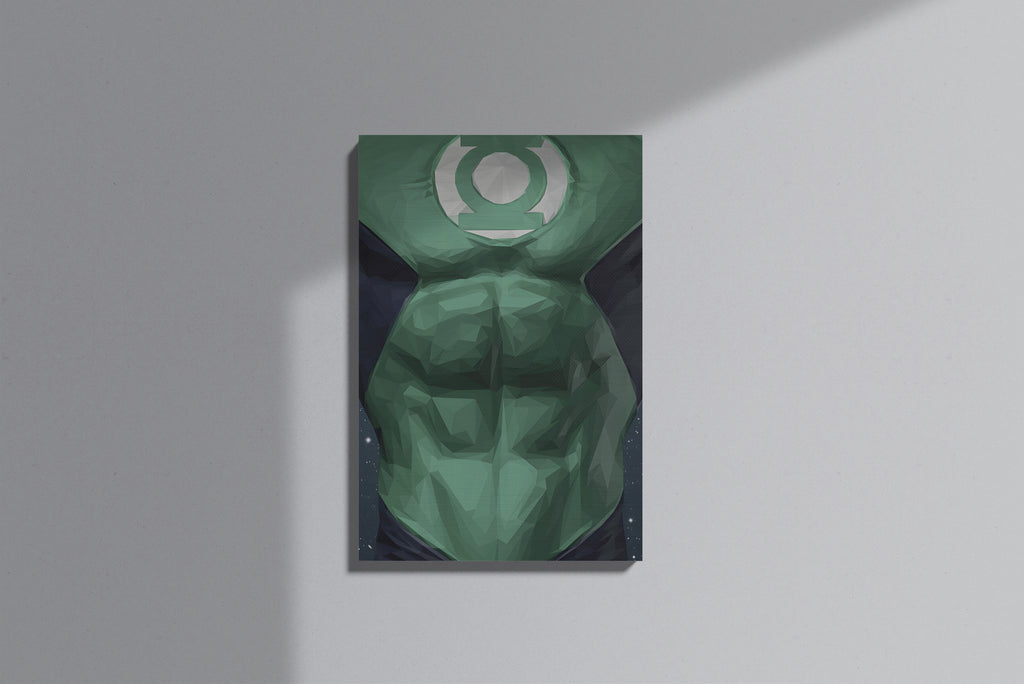 GeekCultcha DC Comics Green Lantern Premium Canvas Print