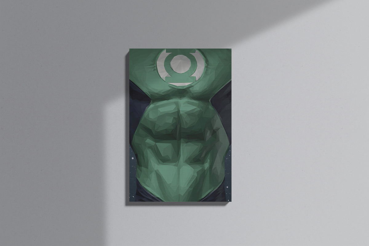 GeekCultcha DC Comics Green Lantern Premium Canvas Print