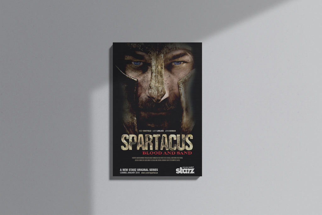 GeekCultcha Spartacus Blood and Sand Premium Canvas Print