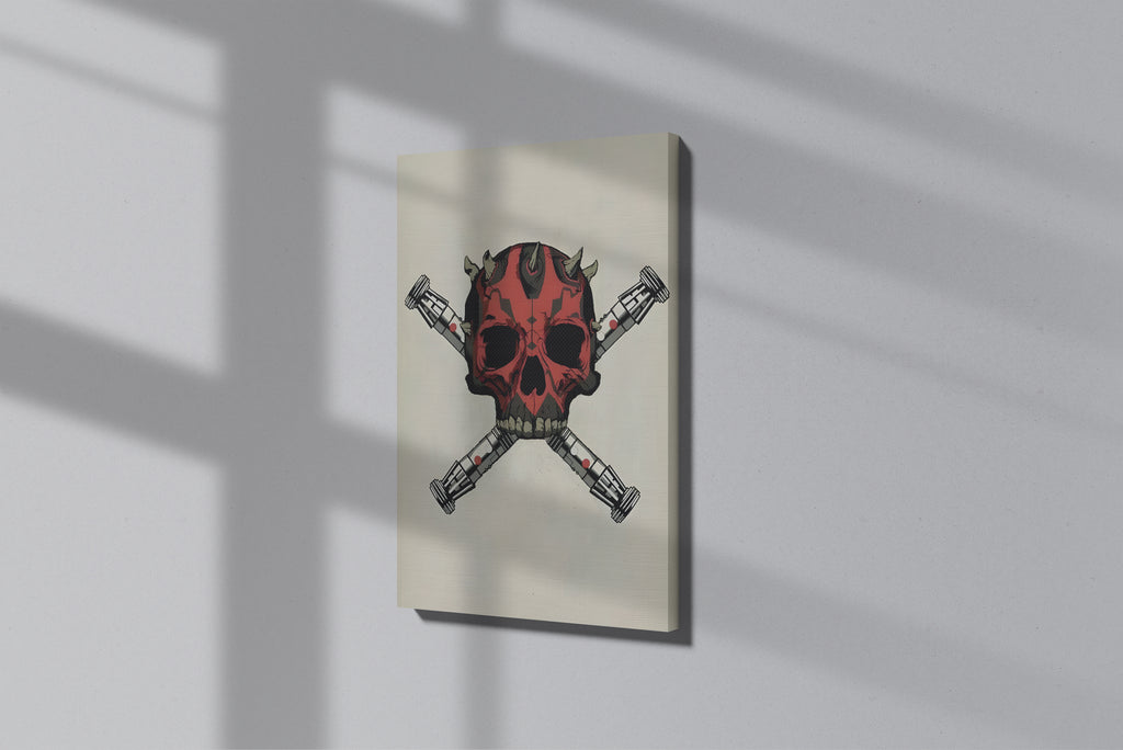GeekCultcha Star Wars Darth Maul Premium Canvas Print
