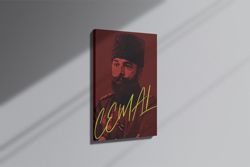 GeekCultcha Premium Canvas Painting with Cemal Pasha Theme
