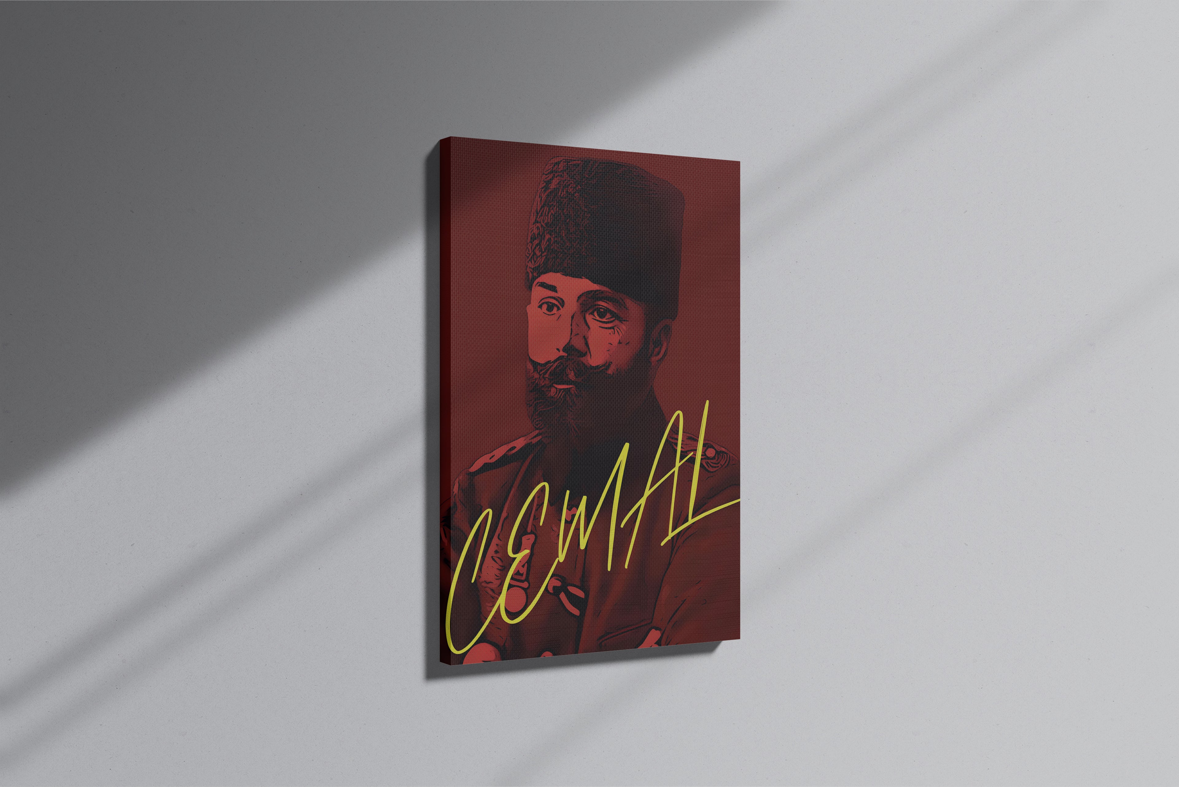 GeekCultcha Premium Canvas Painting with Cemal Pasha Theme