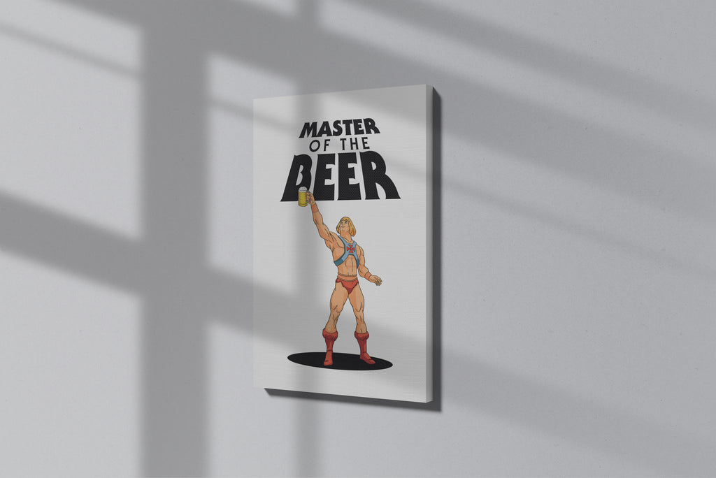 GeekCultcha He-Man Parody Themed Premium Canvas Painting