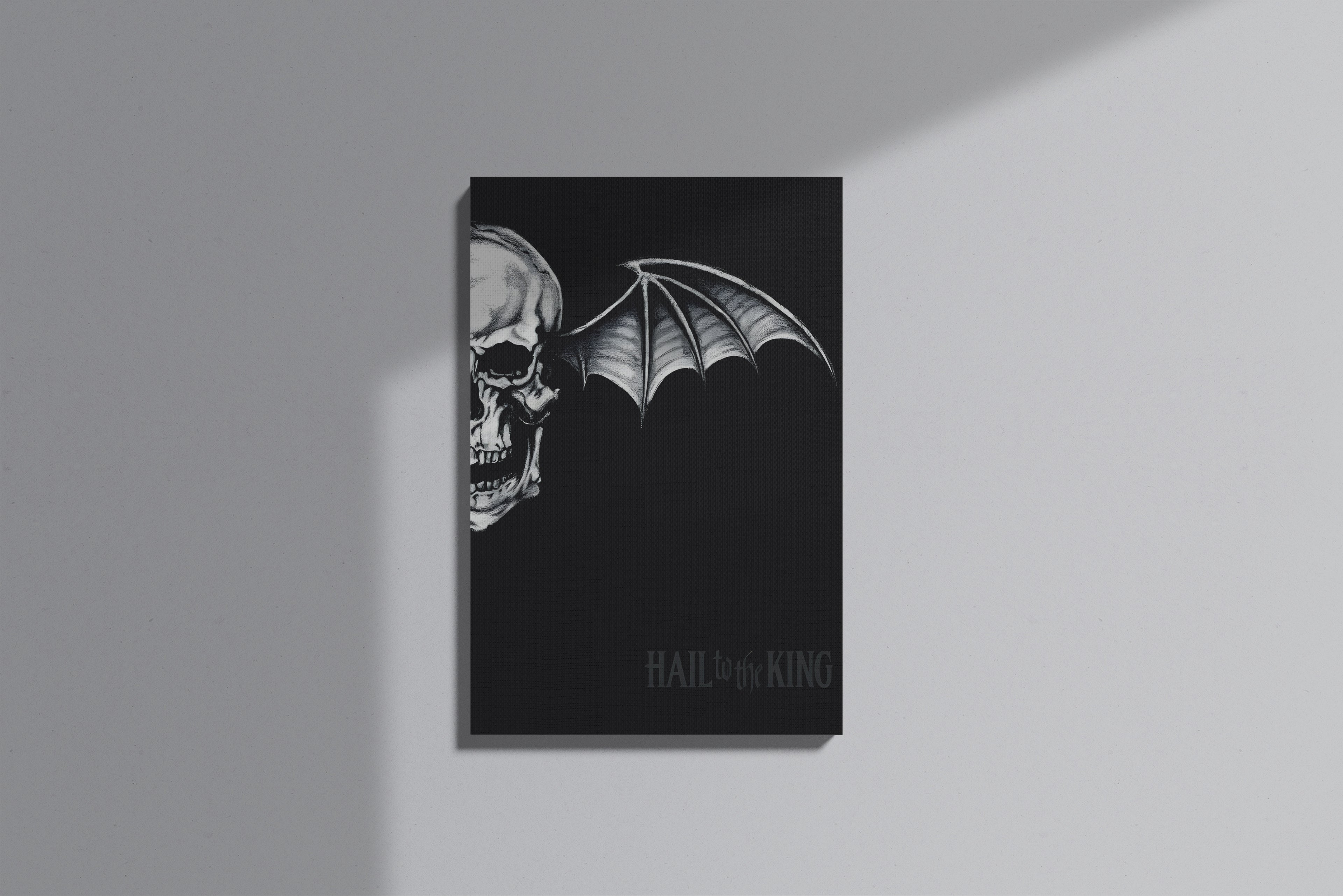 GeekCultcha Avenged Sevenfold Hail to the King Premium Canvas Print