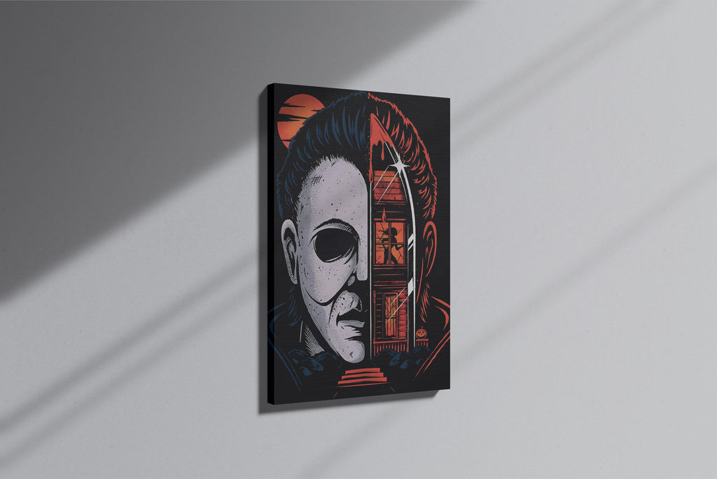 GeekCultcha Halloween Michael Myers Premium Canvas Print
