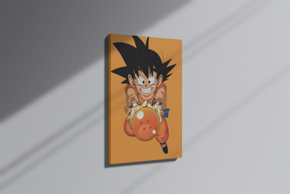 GeekCultcha Dragon Ball Z Goku Premium Canvas Print