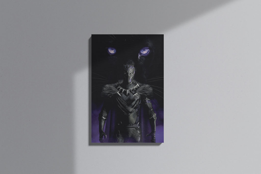 GeekCultcha Marvel Black Panther Premium Canvas Print