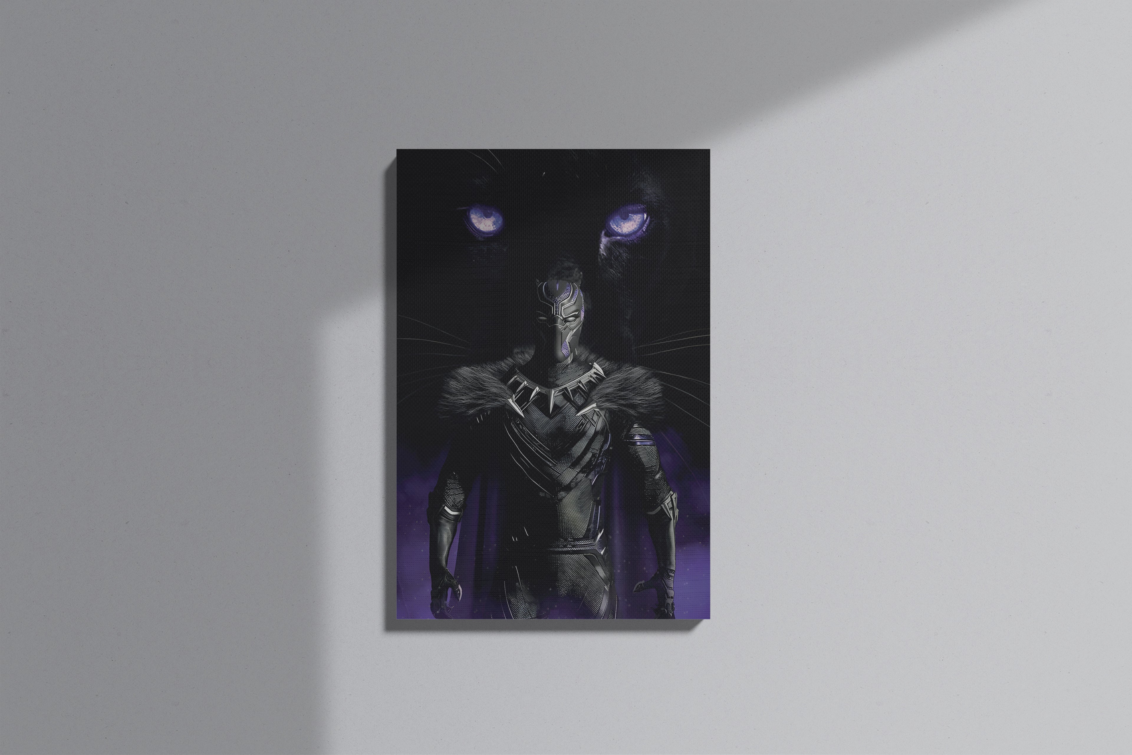 GeekCultcha Marvel Black Panther Premium Canvas Print