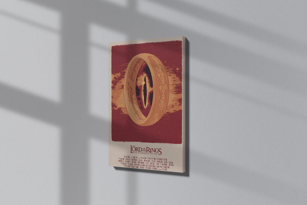 GeekCultcha The Lord of the Rings One Ring Premium Canvas Print