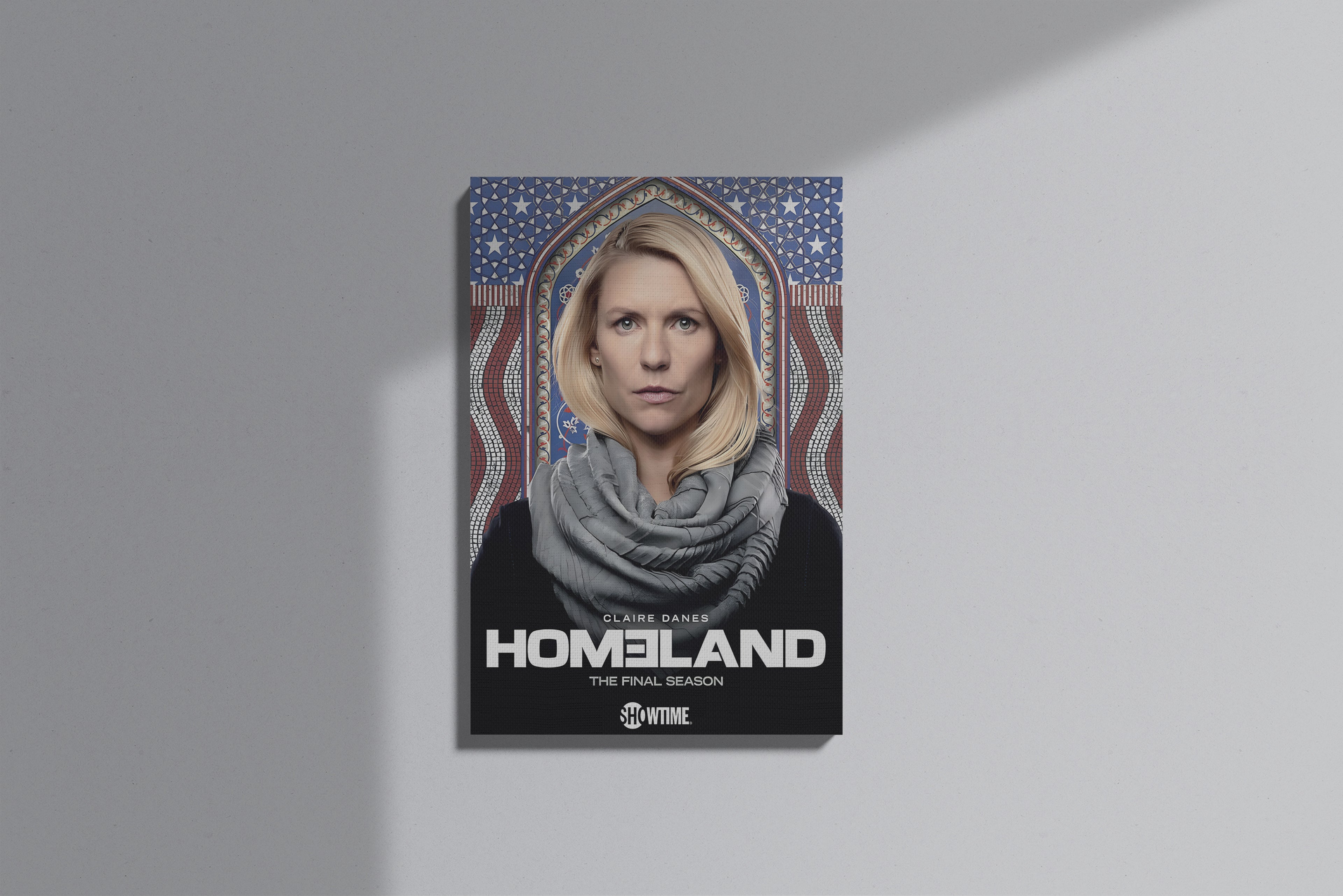 GeekCultcha Homeland Final Season Premium Canvas Print