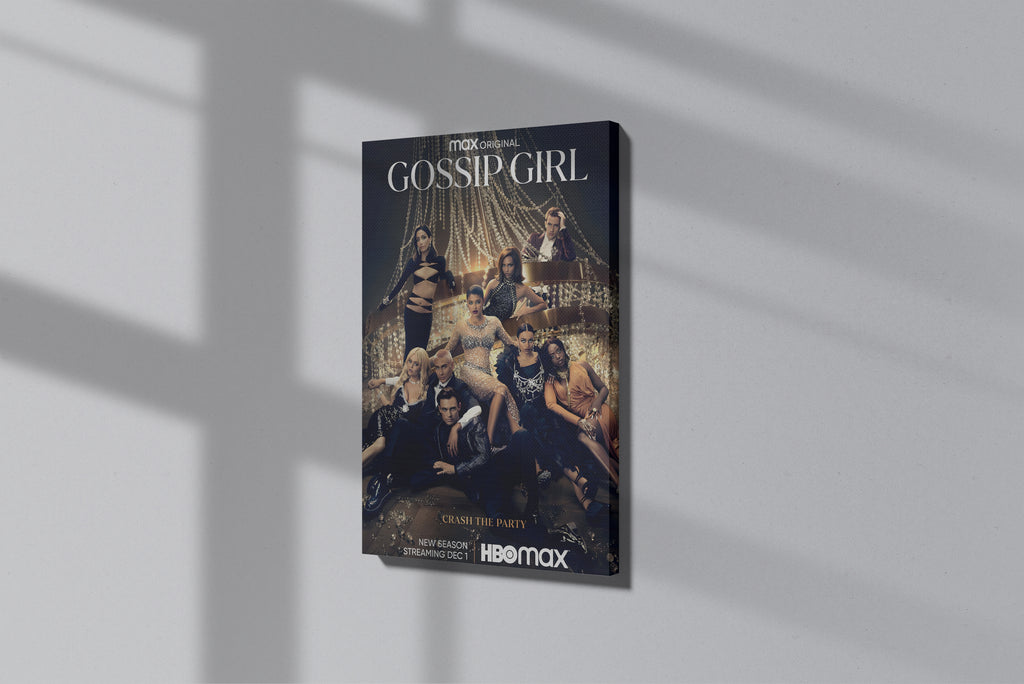 GeekCultcha Gossip Girl Max Original Premium Canvas Print