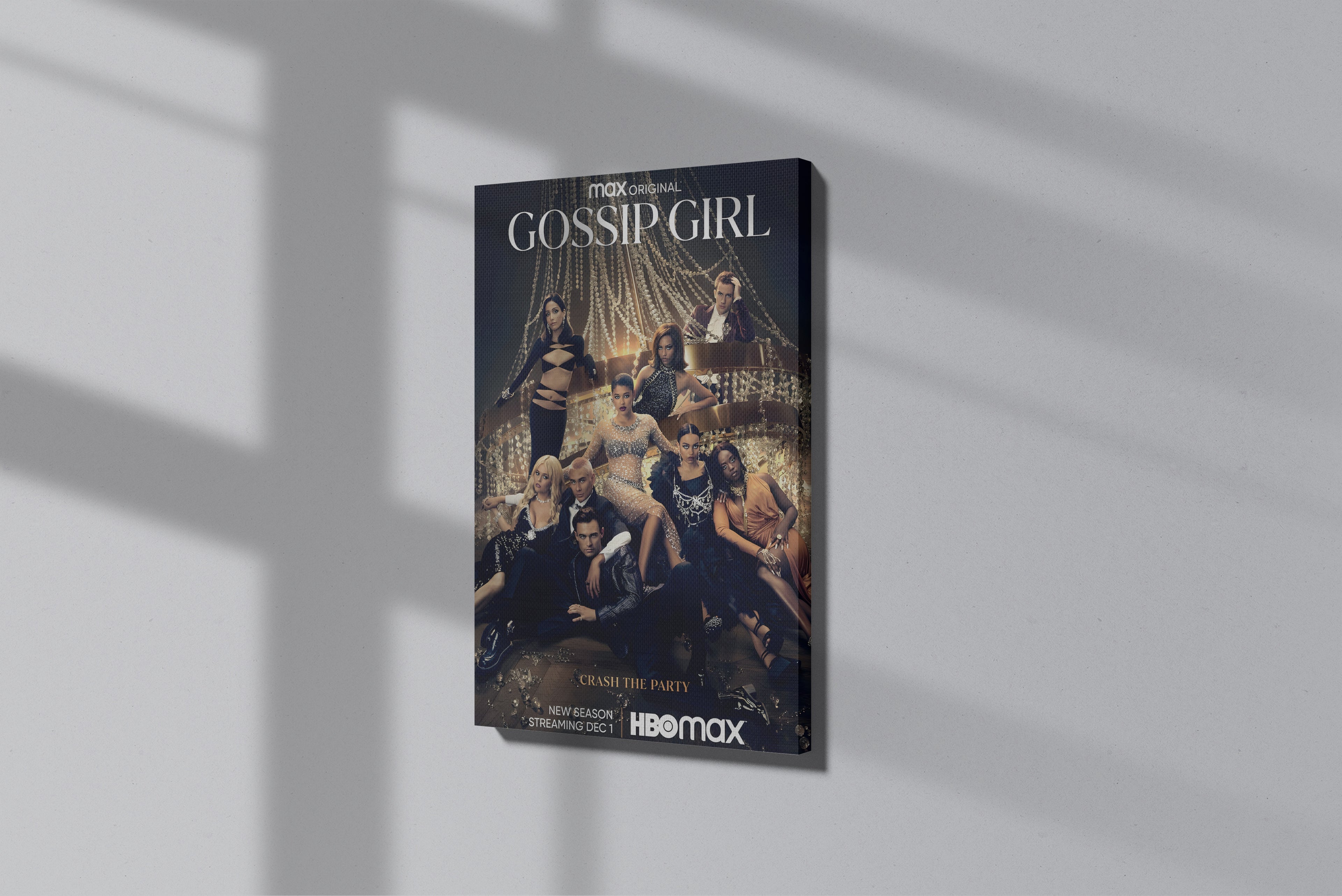 GeekCultcha Gossip Girl Max Original Premium Canvas Print