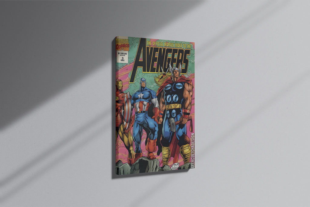 GeekCultcha Marvel Avengers Premium Canvas Print