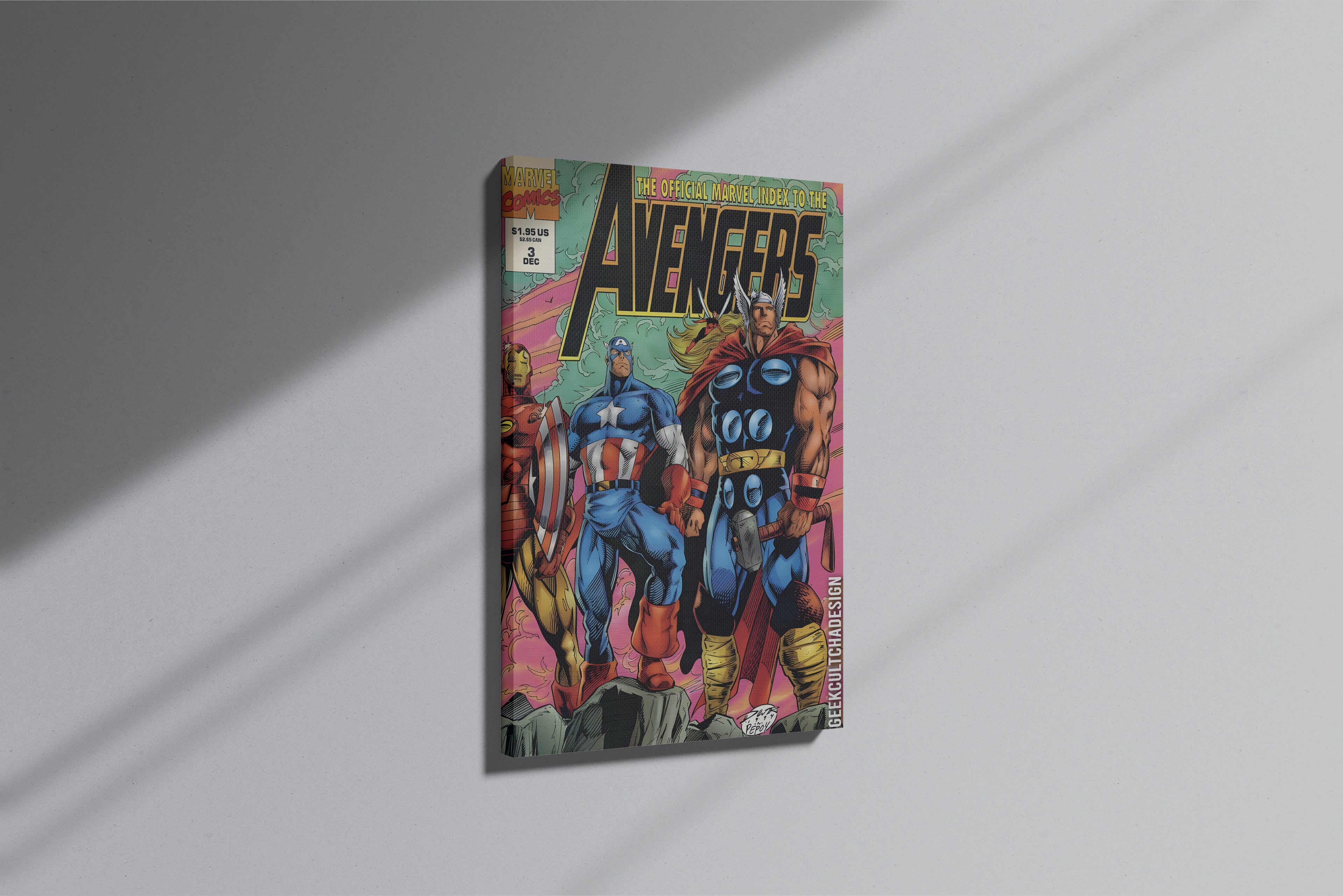 GeekCultcha Marvel Avengers Premium Canvas Print