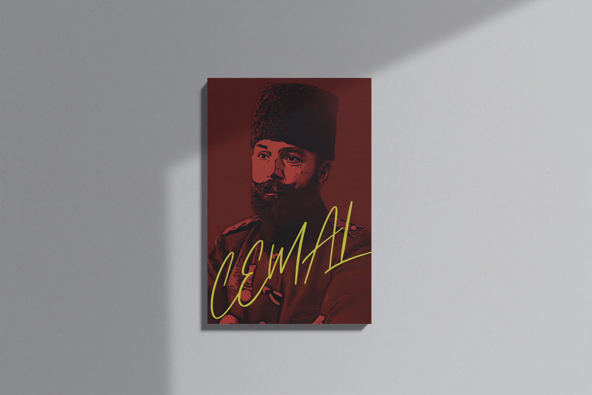 GeekCultcha Premium Canvas Painting with Cemal Pasha Theme