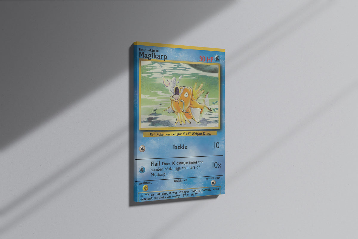 GeekCultcha Pokémon Magikarp Premium Canvas Print