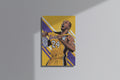 GeekCultcha Lakers Kobe Bryant Premium Canvas Print