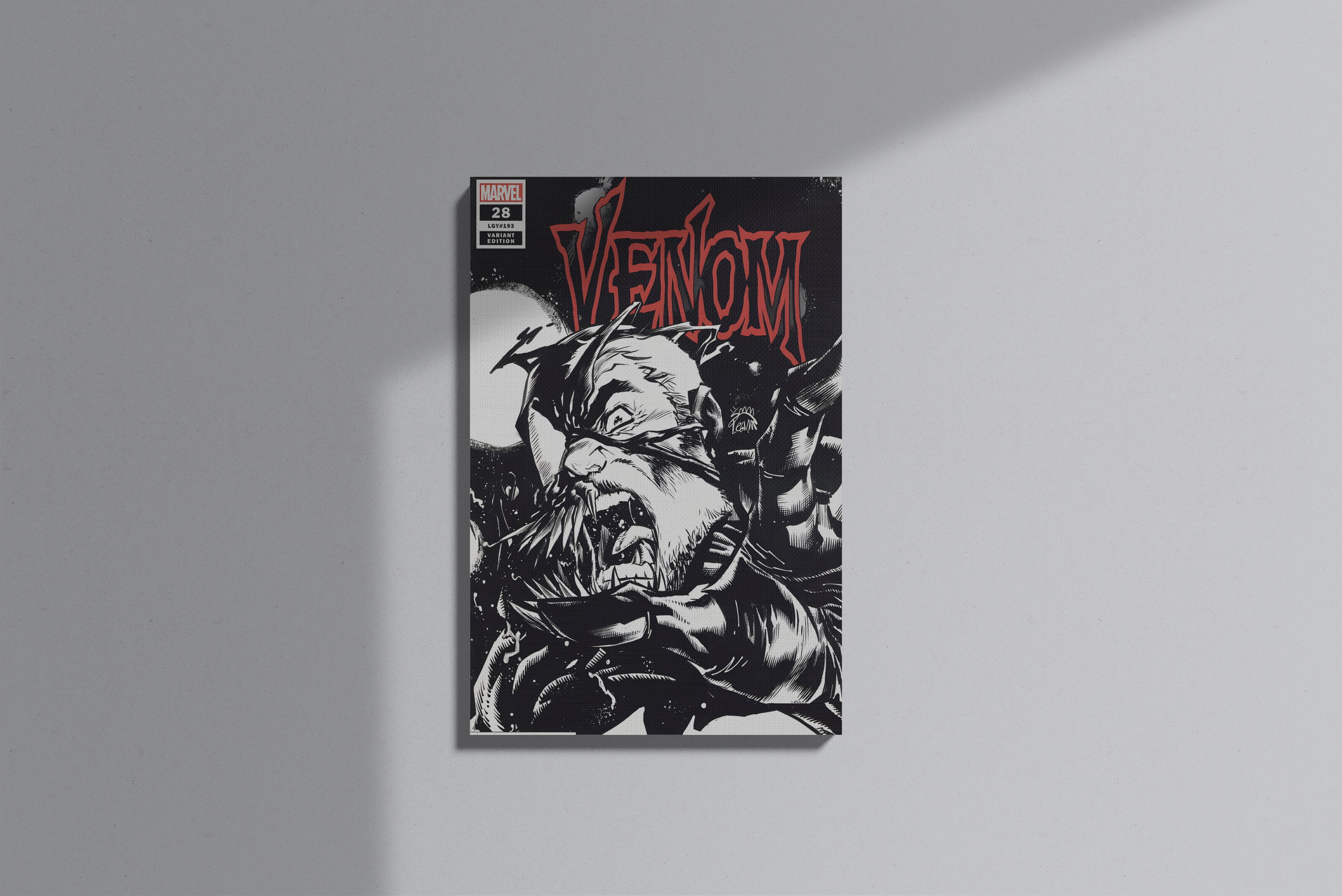 GeekCultcha Marvel Venom Premium Canvas Print
