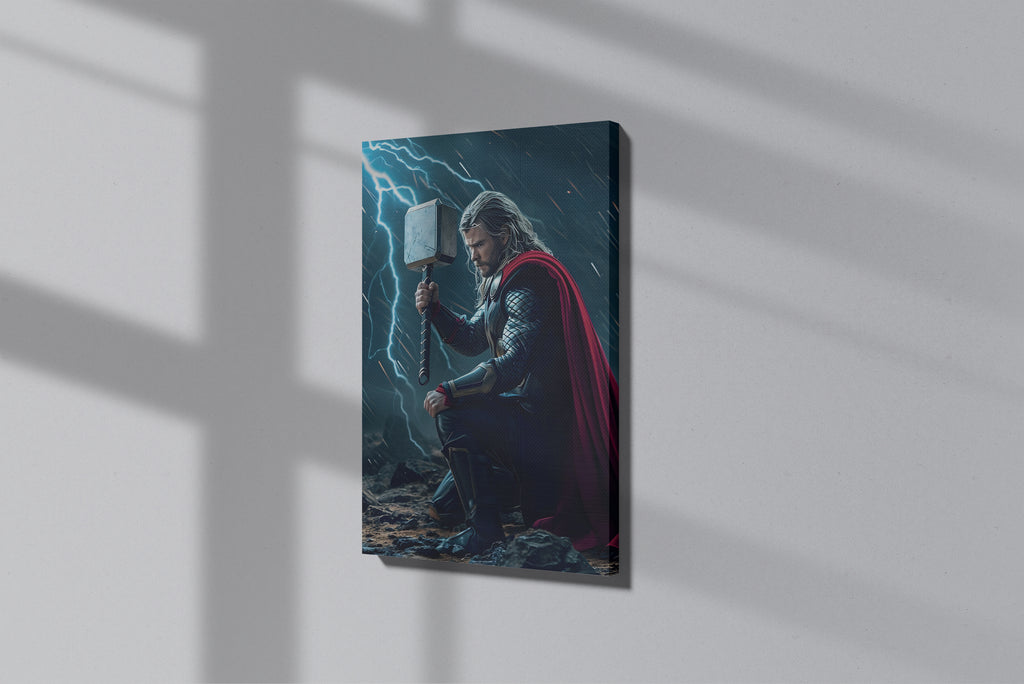 GeekCultcha Marvel Thor Premium Canvas Print