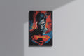 GeekCultcha DC Comics Superman Premium Canvas Print Dynamic Style