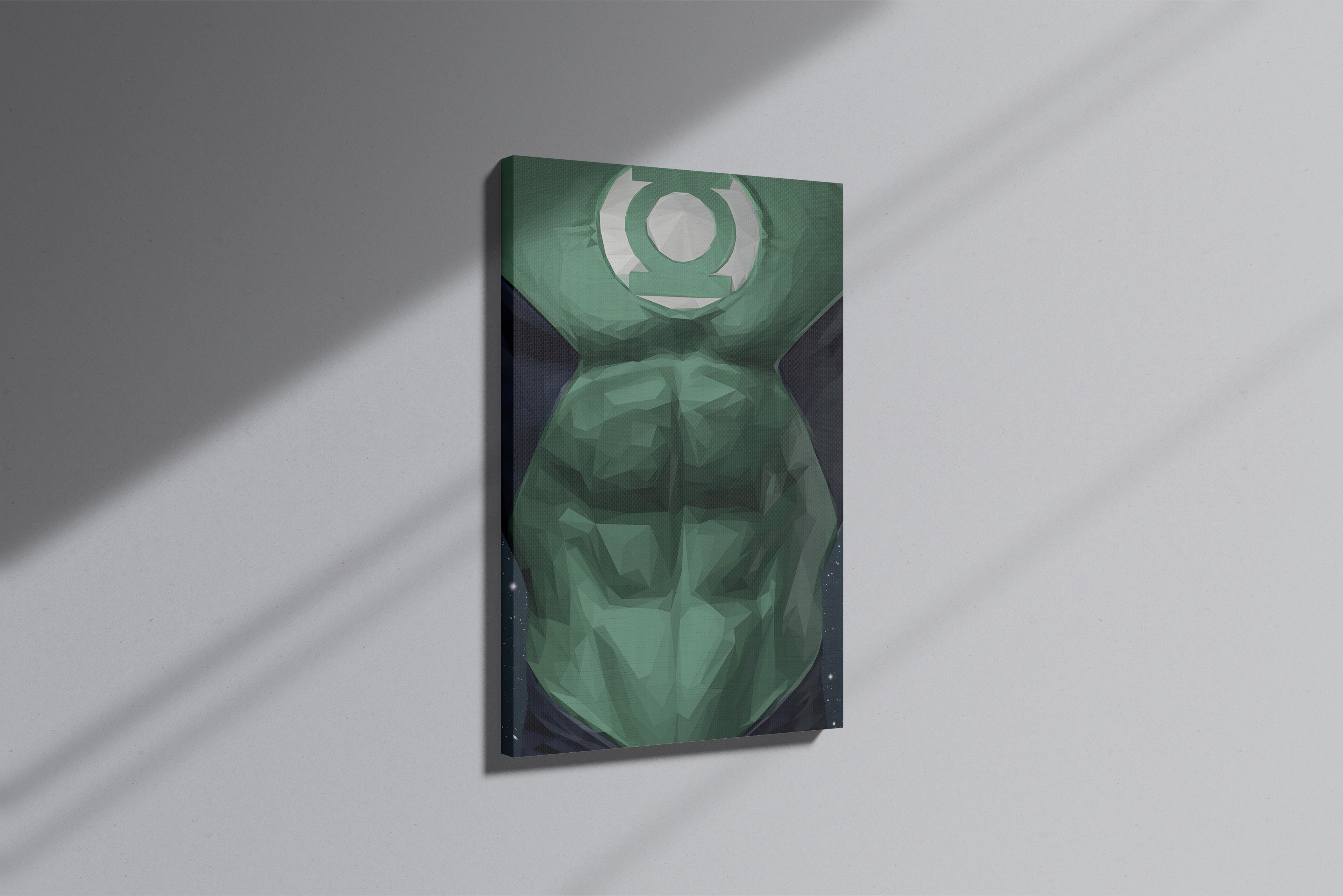 GeekCultcha DC Comics Green Lantern Premium Canvas Print