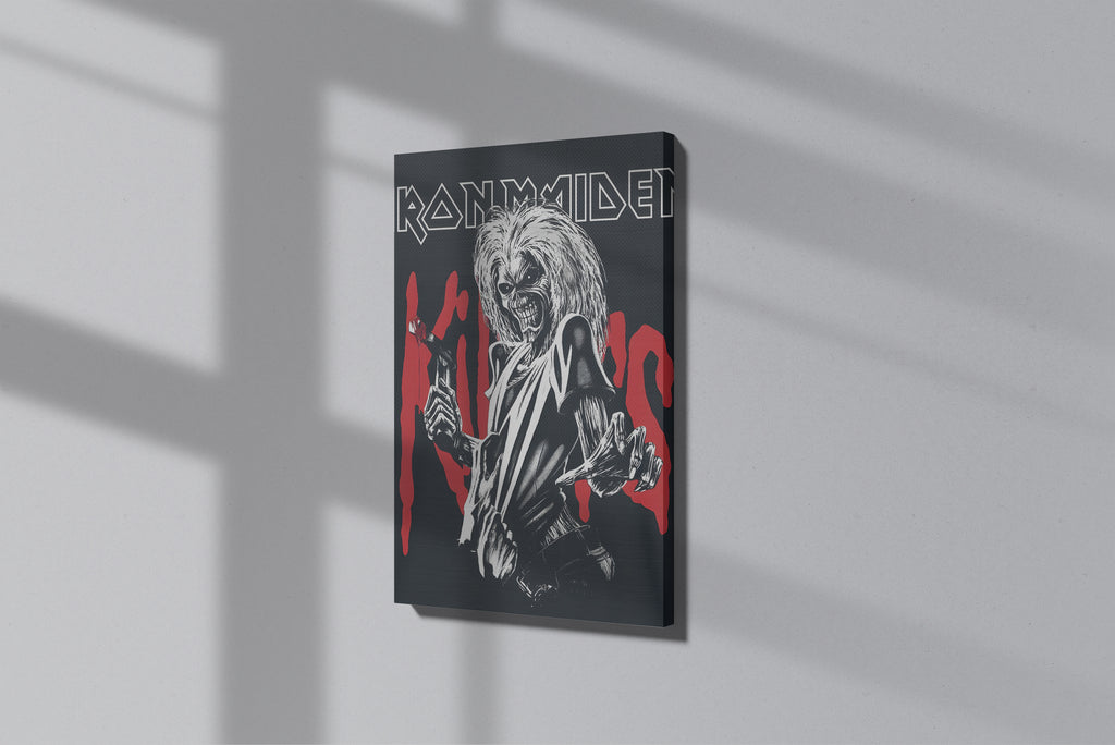 GeekCultcha Iron Maiden Eddie Premium Canvas Print